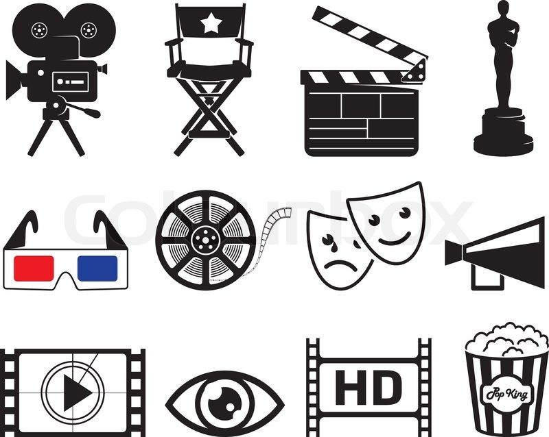 5268774-movie-industry-icons
