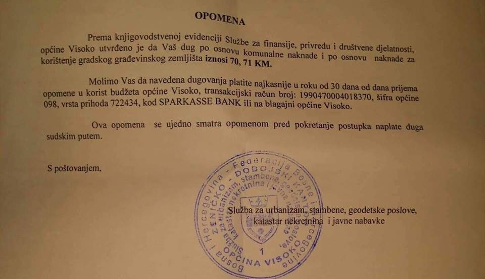 naknada za koristenje gradjevinskog zemljista1