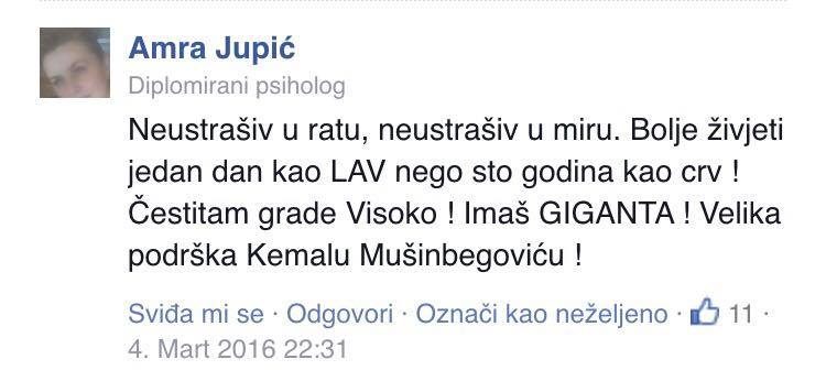 jupic, fb, komentar