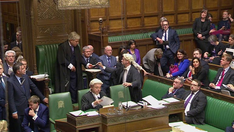 Britain Brexit Parliament