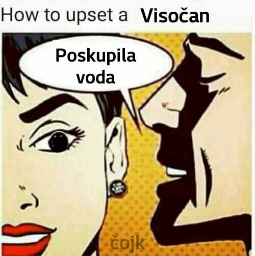 poskupila voda