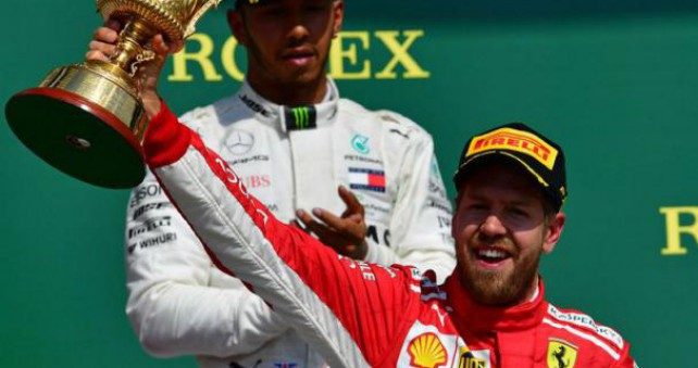 Vettel, juli 2018