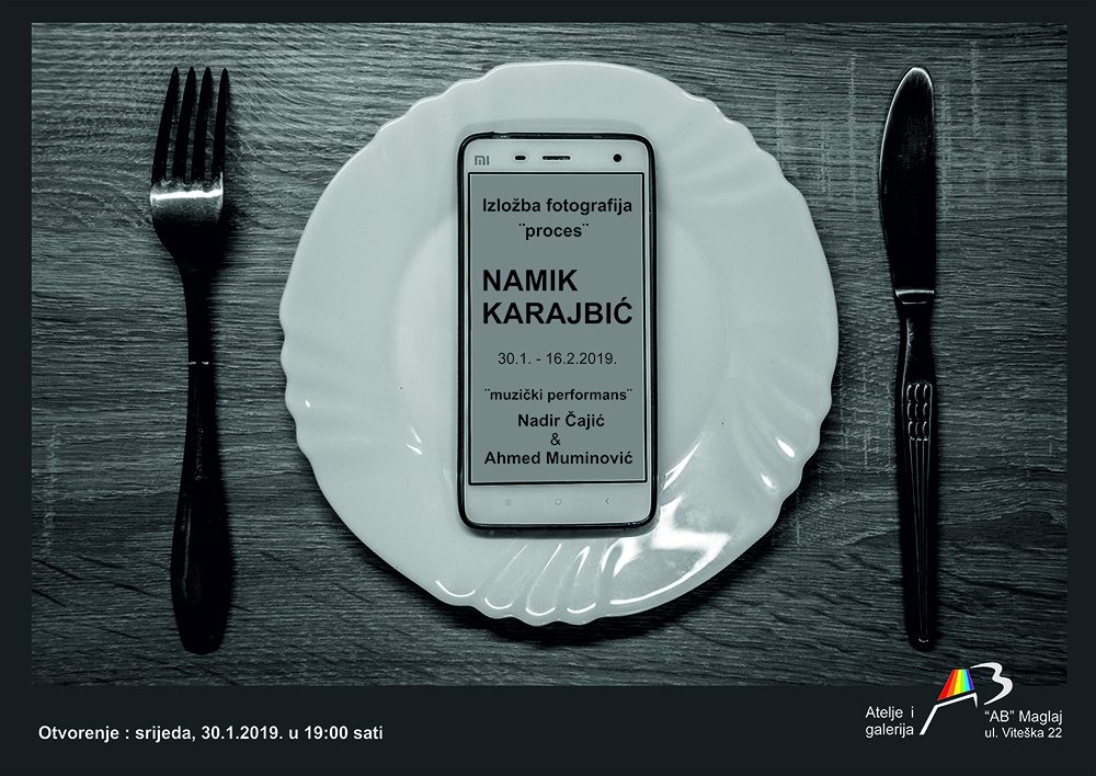 plakat - Namik za najavu