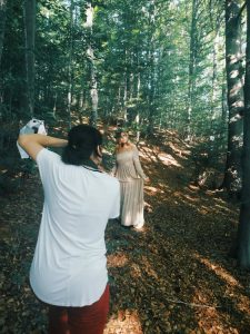 Behind the scenes