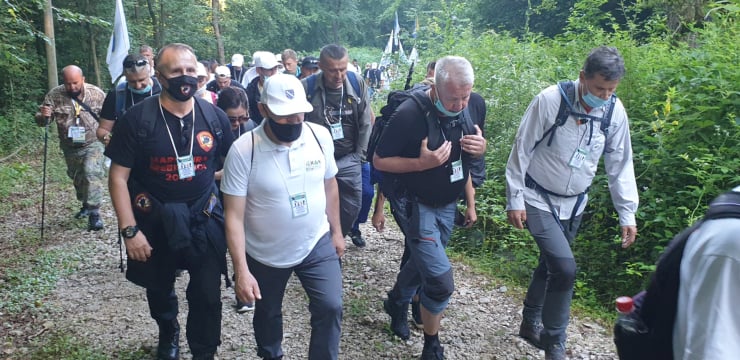 Učesnici Marša mira
