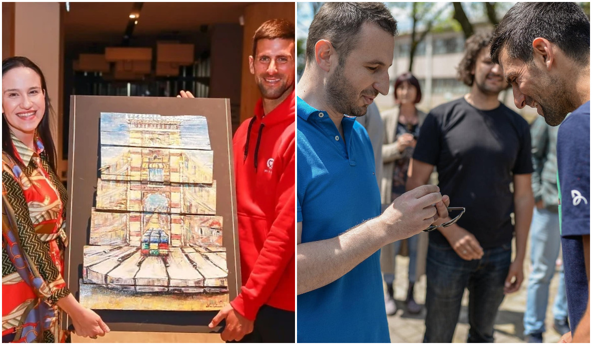 Prijem Novaka Đokovića kod gradonačelnice Sarajeva i načelnika općine Novi Grad