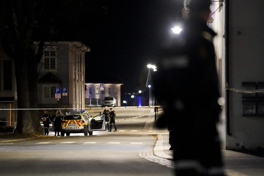 Police action in Kongsberg