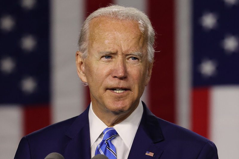 Democratic Presidential Candidate Joe Biden Speaks On His