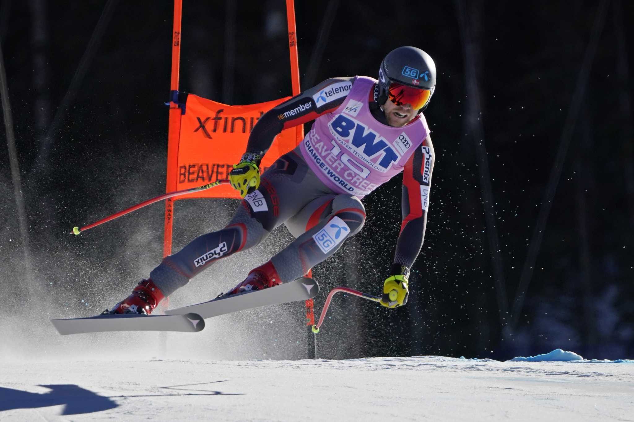 APTOPIX WCup Mens Downhill Skiing